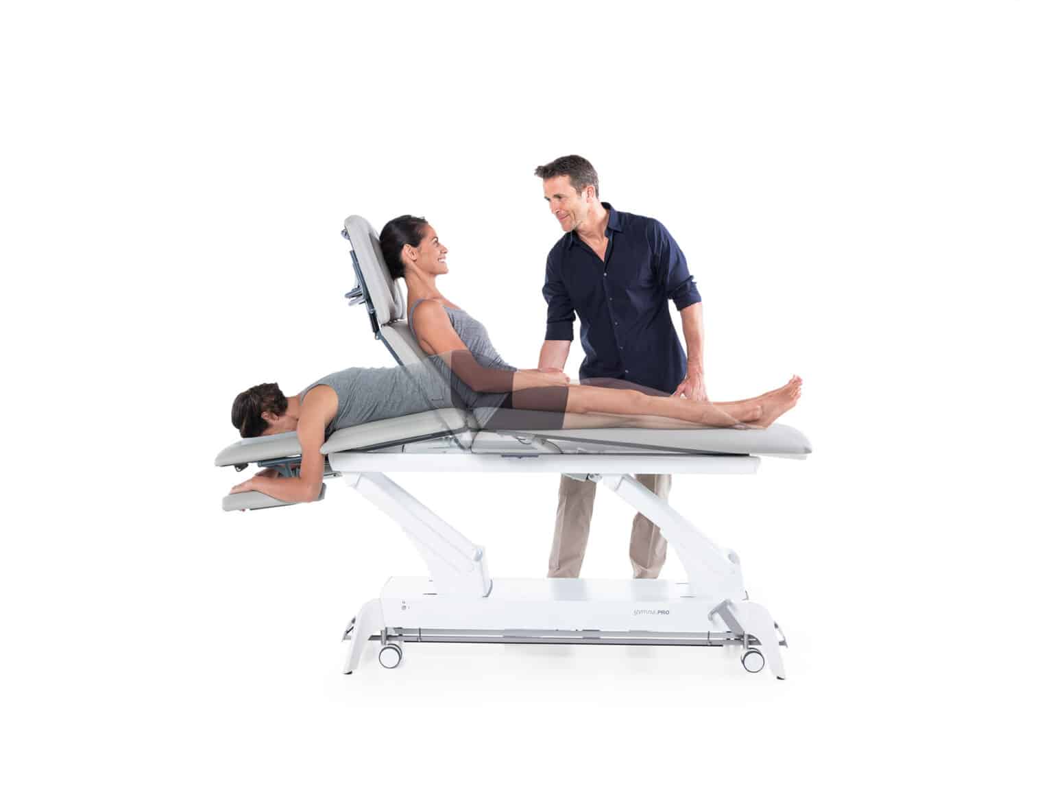 Table de massage GYMNA PRO pas cher, cabinet de kiné | kinéost